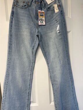Aeropostale Boyfriend Flare Jean, light wash